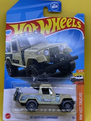2023 Hot Wheels Green 67 Jeepster Commando HW Hot Trucks
