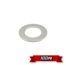 7/16" AN Flat Washer, Thin, 3/4" OD, Stainless Steel (AN960-C716L) {100pk}