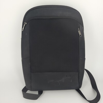 BOPAI 15 inch Super Slim Laptop Black Backpack Water Resistant Lightweight