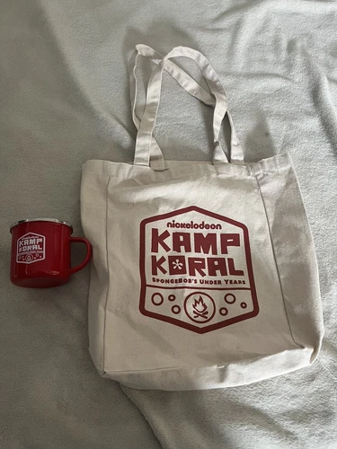 SpongeBob Squarepants Kamp Koral Cast and Crew Gift  Tote And Mug