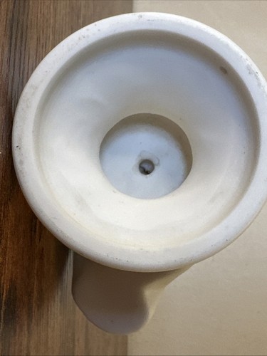 "Figura busto de un dios romano Parian Ware del siglo XIX 6,5"" de alto - numerada" - Imagen 6 de 7
