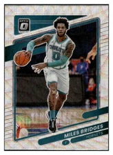 Miles Bridges 2021-22 Donruss Optic Silver Wave #107 Fanatics Box Set N ID:42300