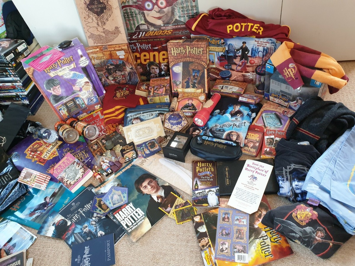HUGE Harry Potter Collection Rare/Vintage Items Original Movie
