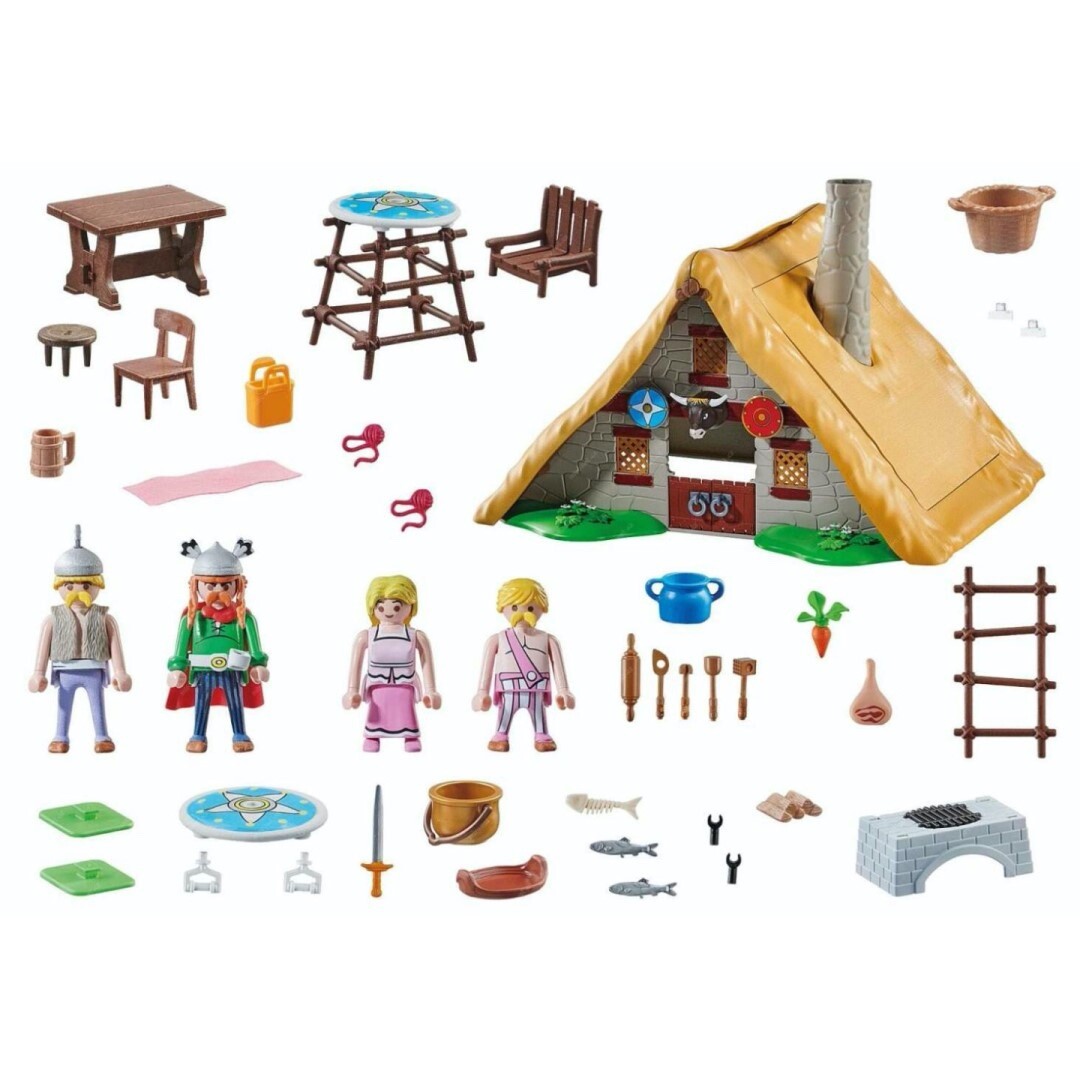 Playmobil® 70932 Astérix: Cabaña de Abraracúrcix - Toy Clicks