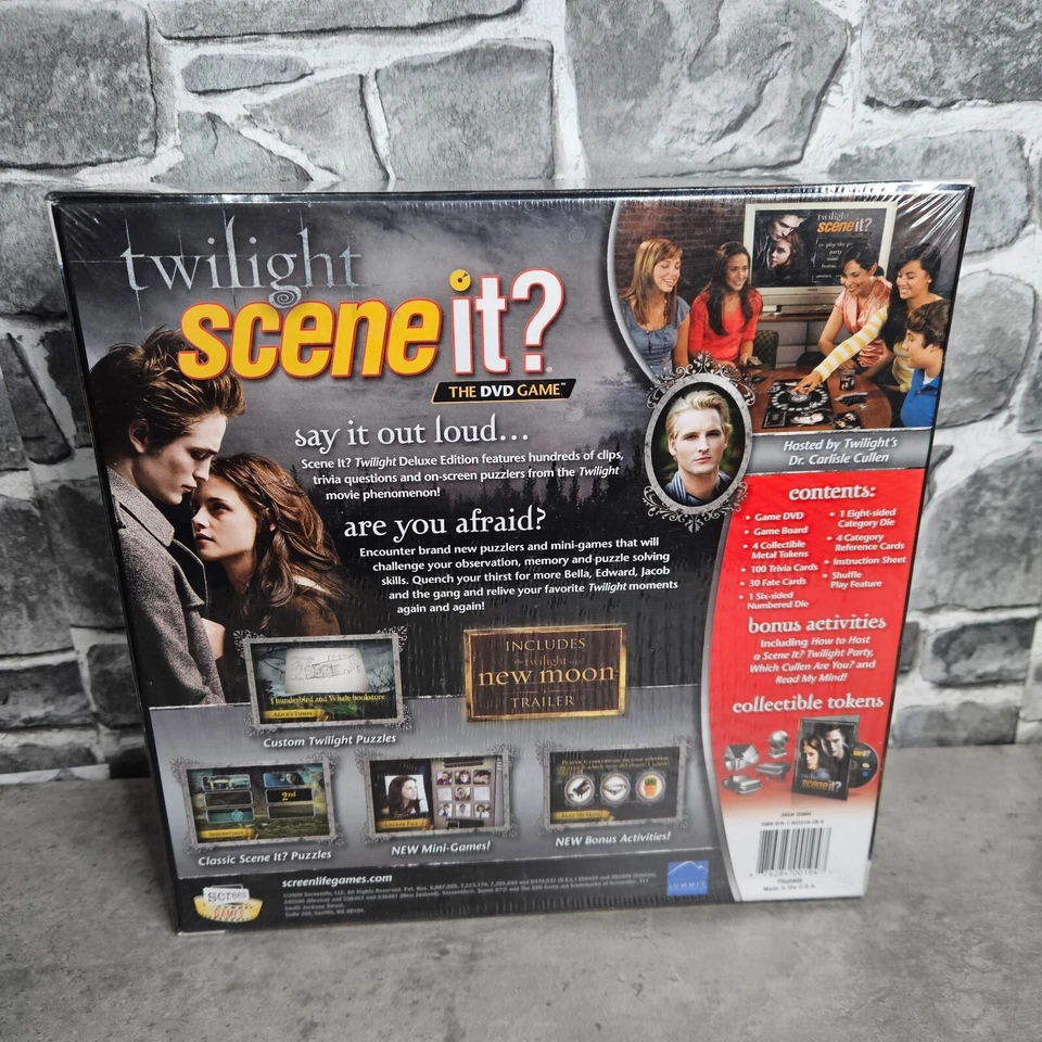 Scene It Twilight DVD Game Board Game Deluxe Edition Brand New - Image 2 of 4