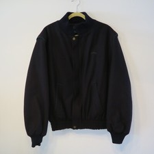 PAUL  SHARK Yachting ITALY Blue Knitted Wool Green Full Zip Vest Jacket Large L