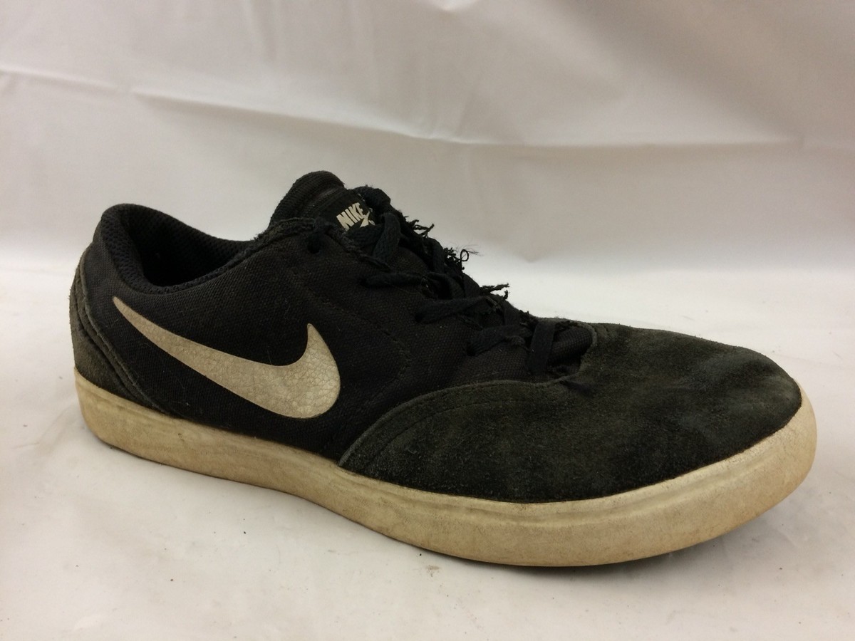 Nike SB Check Boys 2.5 Youth Black Suede Leather  display picture 2