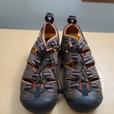 KEEN Men's Arroyo 2 Closed Toe Hiking Sandals Black Olive/Bombay