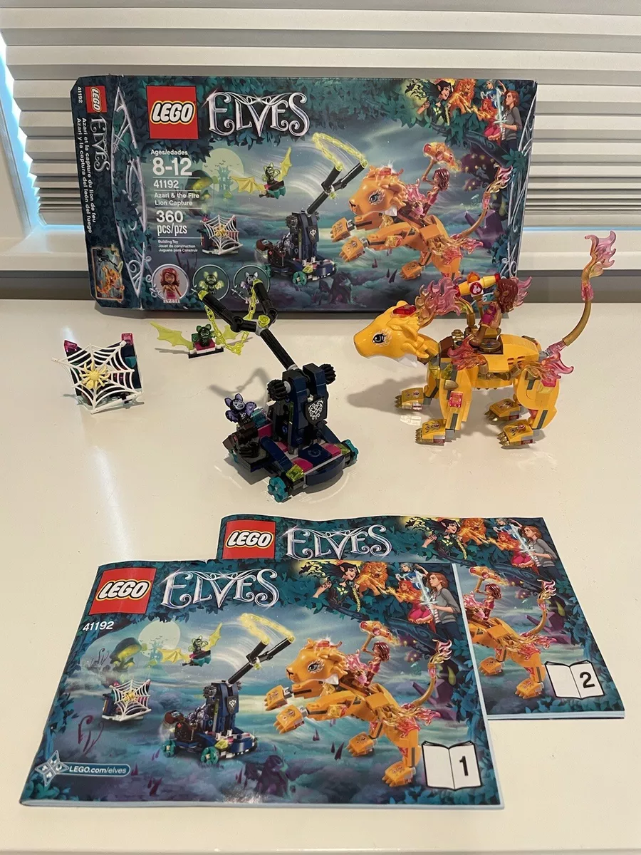 Lego Elves 41192 Azari Lion Capture Box Set Rowan Guardian Bat eBay