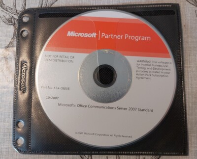 Microsoft Partnerprogramm Office Communications Server 2007 Standard X14-08836