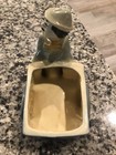 Tony The Peddler Planter Shawnee USA 621 Planter Pot Mint Blue Gray Yellow — photo 2