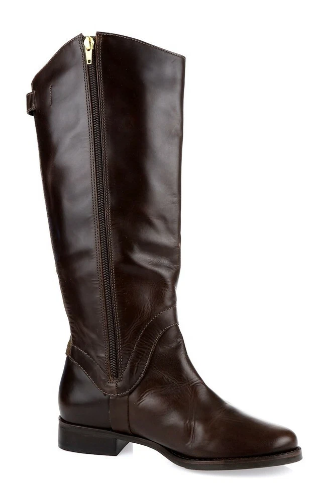 Steven by Steve Madden Sady 224827 Botas Altas Cuero Marrón Talla 7.5 W Foto 4 de 4