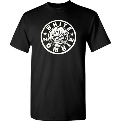 WHITE ZOMBIE cd lgo CLASSIC ZOMBIE CIRCLE LOGO Official SHIRT LRG