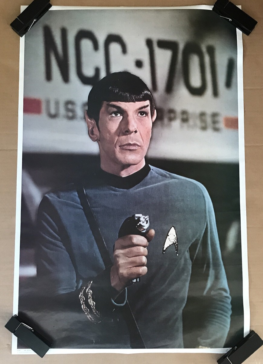 Vintage Mr. Spok Leonard Nimoy Star Trek 1976 Memorabilia Scifi