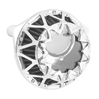 AN Crossfire Air Cleaner Filter Kit Chrome Harley Tri Glide CVO 20-22