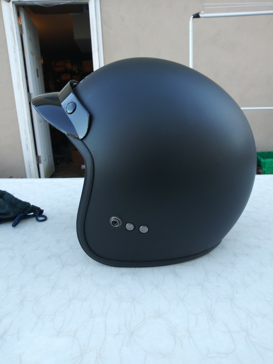 Diablo SB-07 Black Motorcycle Helmet Size Medium New