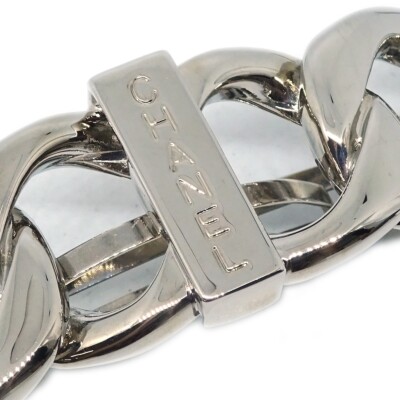Chanel Hair Clip Hairpin Barrette Silver 98A 115088 | eBay display picture 2
