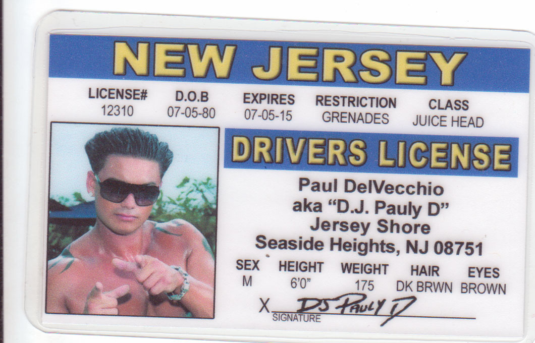 Jersey Shore Paul DelVecchio D J Pauly D Seaside Heights NJ card