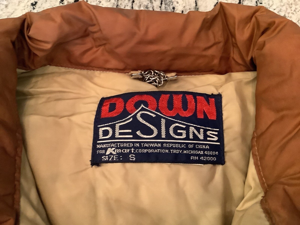 Vintage Down DeSigns Kmart Puffer Vest Brown Western S | eBay Vintage Down DeSigns Kmart Puffer Vest Brown Western S | eBay