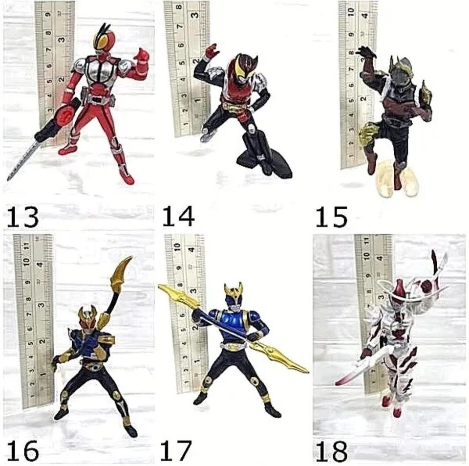 FIGURA DE GASHAPON MONSTRUO KAIJU KAIJIN JINETE CAMEN ENMASCARADO Nº 1-24 BANDAI LOTE 6 Foto 4 de 4