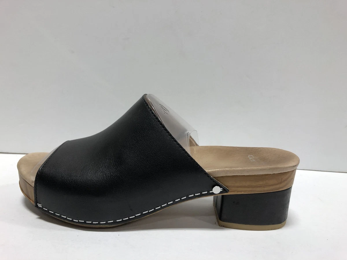 Dansko Maci Womens Slide Sandal Black 40EU US9 9.5 M