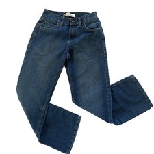 Levi Jeans 550 Relaxed Fit Straight Leg Blue Denim Boys Sz 14R 27  x27  Kids