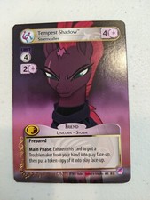 My Little Pony CCG Tempest Shadow, Stormcaller #1RR Royal Rare Seaquestria MLP