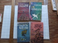 4-1960's Sci-Fi Paperbacks, Reading Copies. Neville; Munn; Kornbluth; Mason