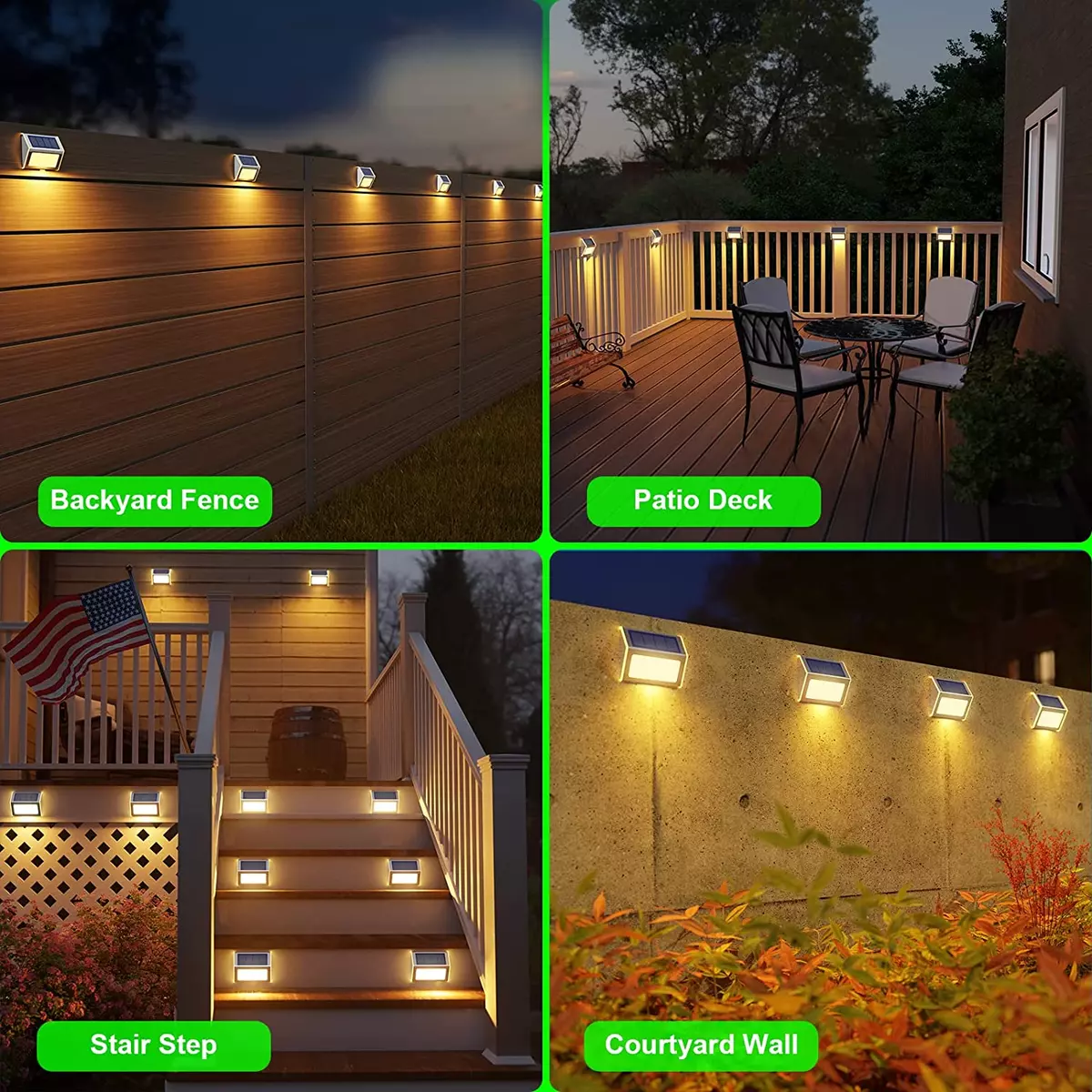 Porch deck lights deals