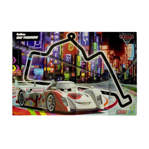 Disney Cars 2 Wall Poster Art Pixar Racing Car Characters Shu Todoruki PRE349 - Afbeelding 1 van 1