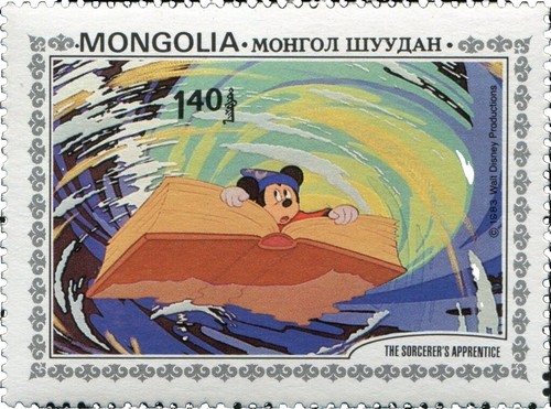 LESOTHO DISNEY STAMPS 1991 PHILANIPPON'91 TOKYO DISNEY IN JAPAN SS