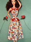 Barbie Vintage Best Buy Fashion 1976 Mattel No.9156 Floral Dress Superstar Era🌹