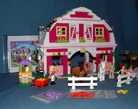 FRIENDS, SUNSHINE RANCH SET 41039 - LEGO - 2014 - USED