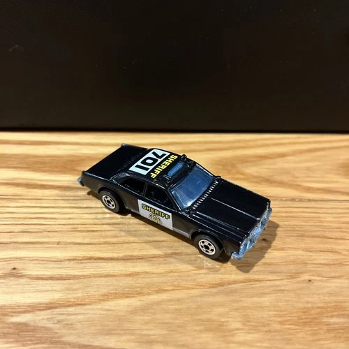 Vintage Hot Wheels 1977 Dodge Monaco 1:64 701 Sheriff Patrol Car Hong Kong