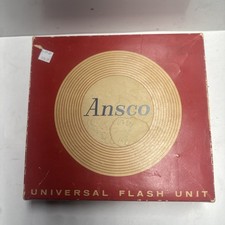 Ansco Universal Flash Unit  Box Eveready W/Ansco Viking Readyset Camera