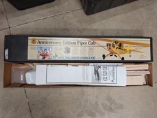 Carl Goldberg Anniversary Edition Piper Cub RC Model Airplane Kit NEW NOB