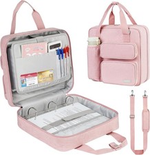 700 Sheets Capacity, Binder 3 Inch with Shoulder Strap Fit