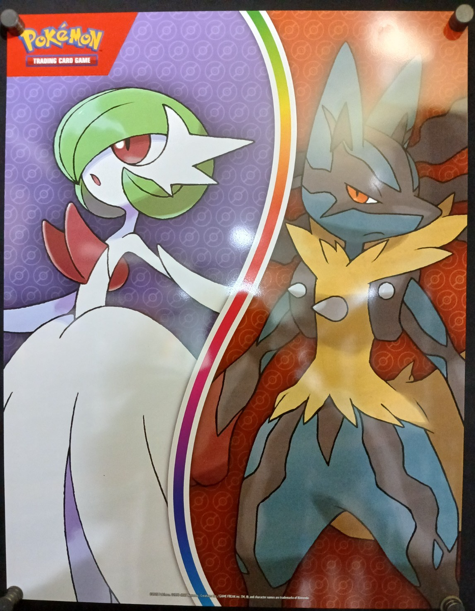 double sided pokemon cards Pokemon TCG Mega Evolutions Double Sided Poster 17