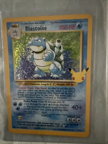 Blastoise 002/102 Base Set Holo
