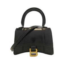 Authentic Balenciaga Hourglass Mini 637372 Bag 230-000-406-6773