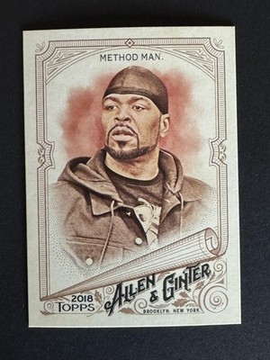 2018 Topps Allen & Ginter #82 Method Man