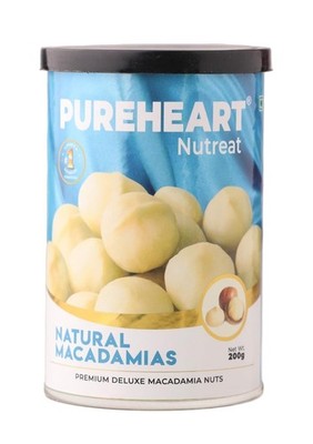 Pureheart Natural Macadamia (200 gm)