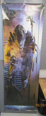 GIANT! 1987 ALIENS Rolled 6' DOOR  POSTER 26''x76'' CM6545