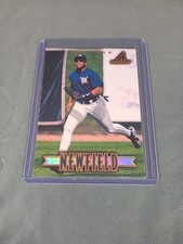 1997 New Pinnacle #86 Marc Newfield Milwaukee Brewers Excellent Condition.