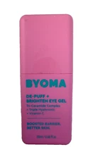 BYOMA De-Puff + Brighten Eye Gel with Tri-Ceramide Complex - 0.68 Oz