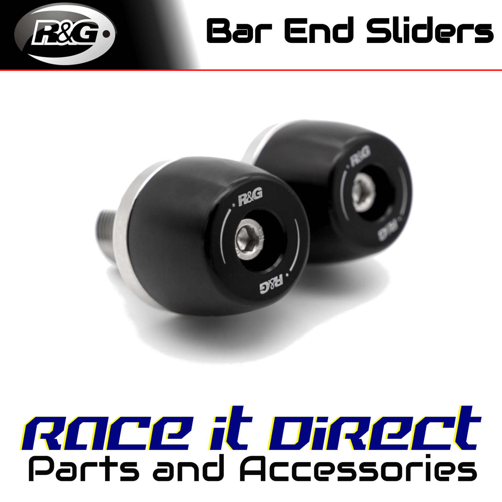R&G - BE0237BK - Bar End Sliders