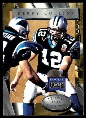Kerry Collins 1996 Playoff Trophy Contenders #60 Panthers NFL READ FREE SHIPPING