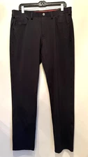Redvanly Pants Pull On Mens Large Black Kent Performance Golf Athleisure Pockets