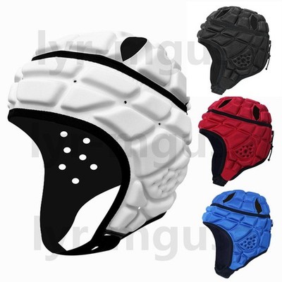 Unisex Rugby Helmet Head Guard Headgear Soccer Cap Protector Soft Protective