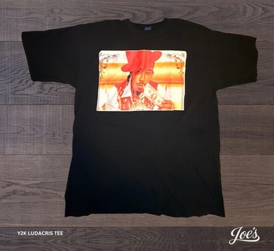 Vintage Y2K City Labs LUDACRIS Baggy Rap T Shirt SizeXXL